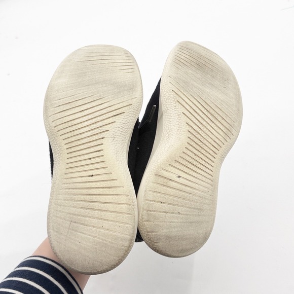 Allbirds Women Wool Runners Black White Sole Sneakers WR1W9 Size 9 - Picture 4 of 10